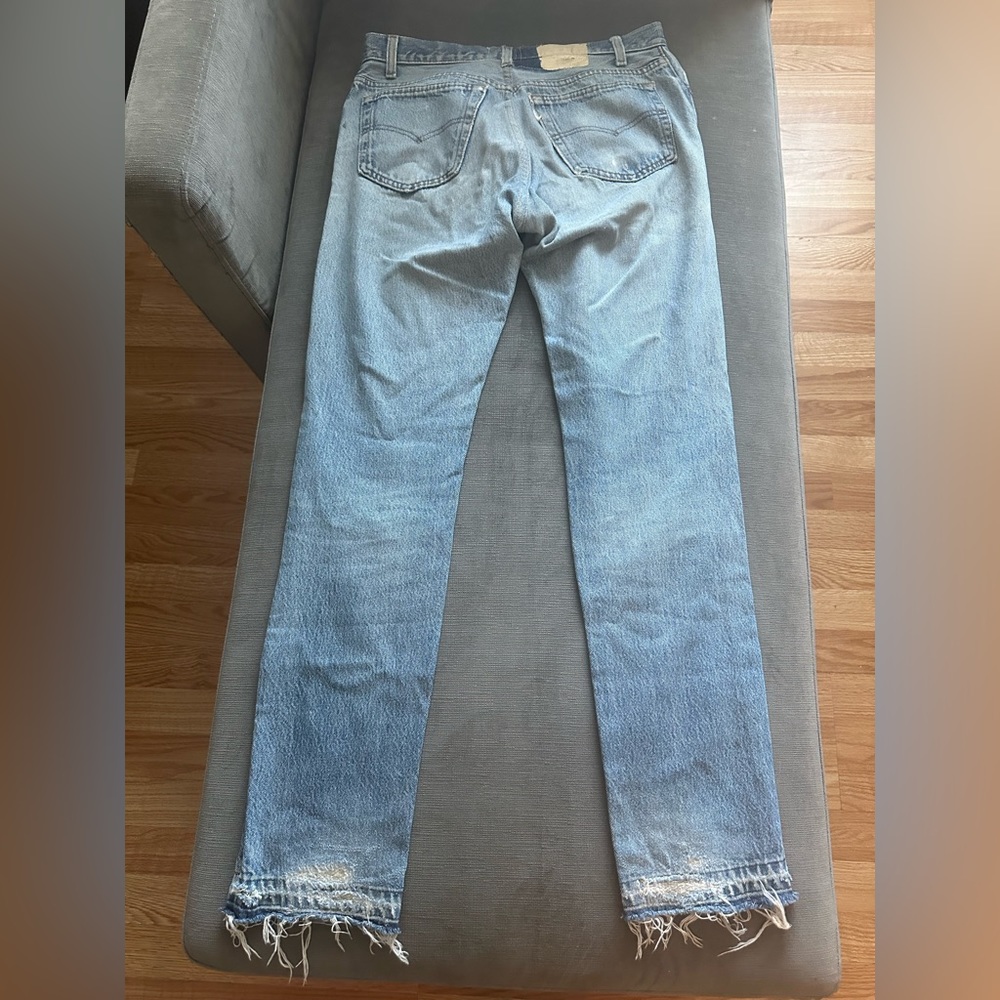 Gallery Dept Blue Straight Leg Jeans
